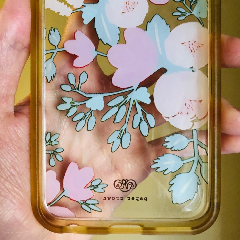Rifle Paper Co Clear Peach iPhone 6 Case - Picture 5 of 5
